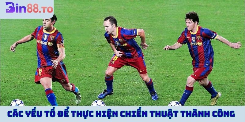 Các yếu tố cơ bản để thực hiện chiến thuật thành công